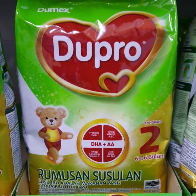 Dumex Dupro 2 6 36months 850g Exp 09 2022 Shopee Malaysia