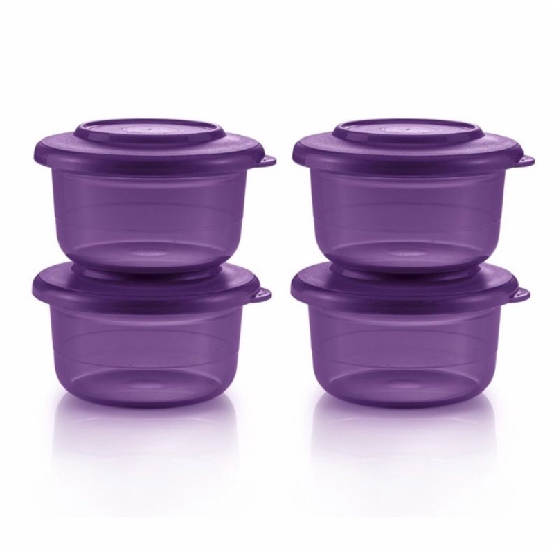 Tupperware Purple Royale Petit Serving Bowl (4) 150ml | Shopee Malaysia