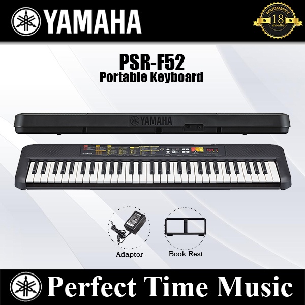 YAMAHA PSR-F52 61 Keys Portable Keyboard Electric Piano (PSRF52 / PSR ...