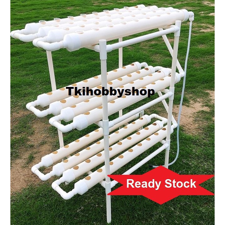 Hydroponic Set Hidroponik  Set 108 Holes Three Tier DIY  