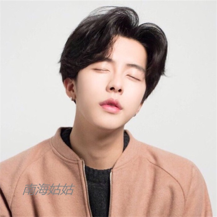 New Wig Men S Middle Aged Korean Version Of Fluffy Breathable Wig
