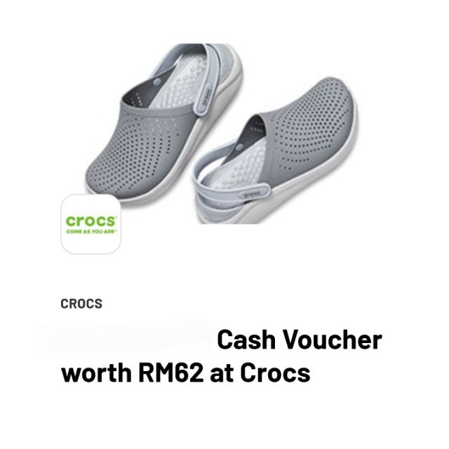 crocs voucher