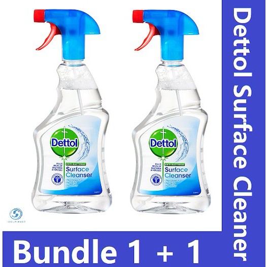 Dettol Trigger Anti Bacterial Spray Surface Cleanser 500ml Bundle 2 Unit Shopee Malaysia 8612