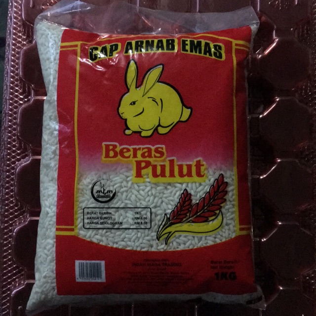 Hot Selling Item Beras Pulut Cap Arnab Emas Shopee Malaysia