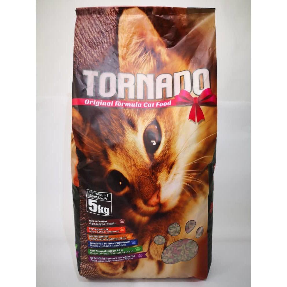 Tornado cat food