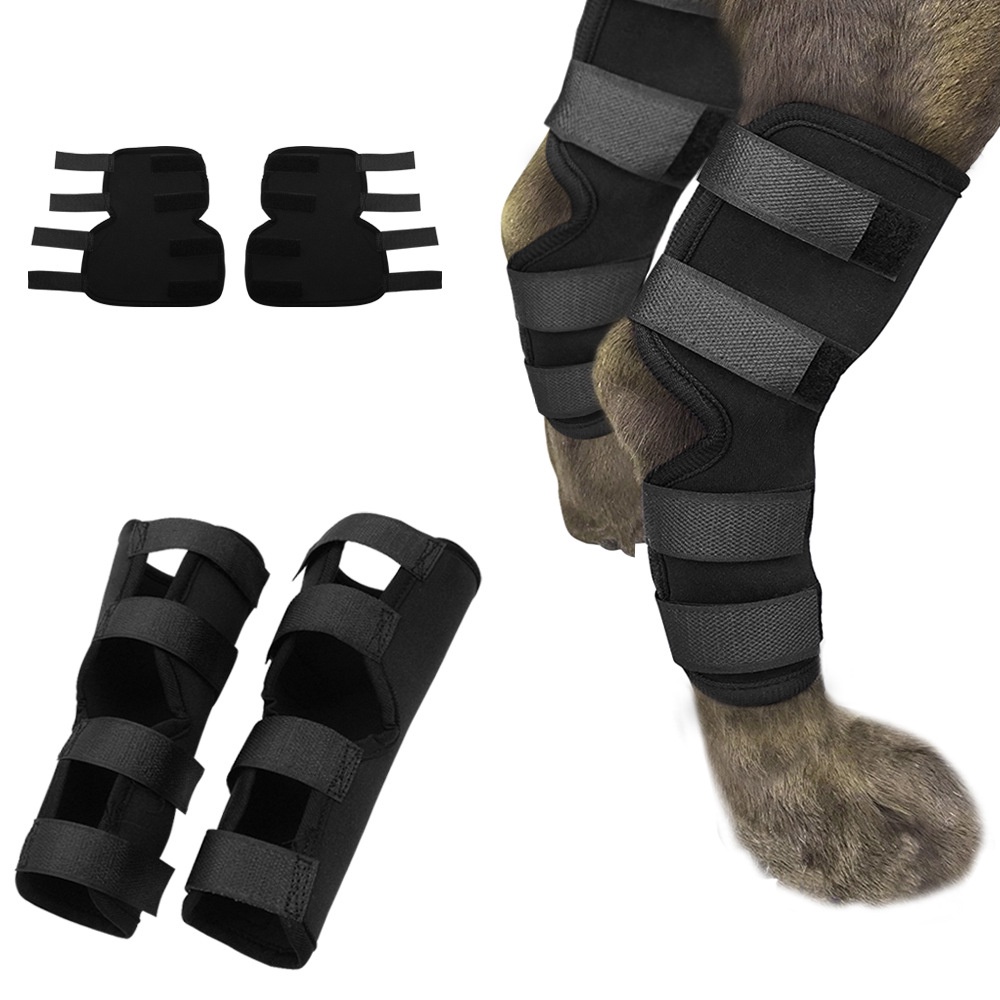 Pet protective gear, dog leggings, large dog knee pads, elbow pads, magic bandages, medical anti-licking fixed recovery