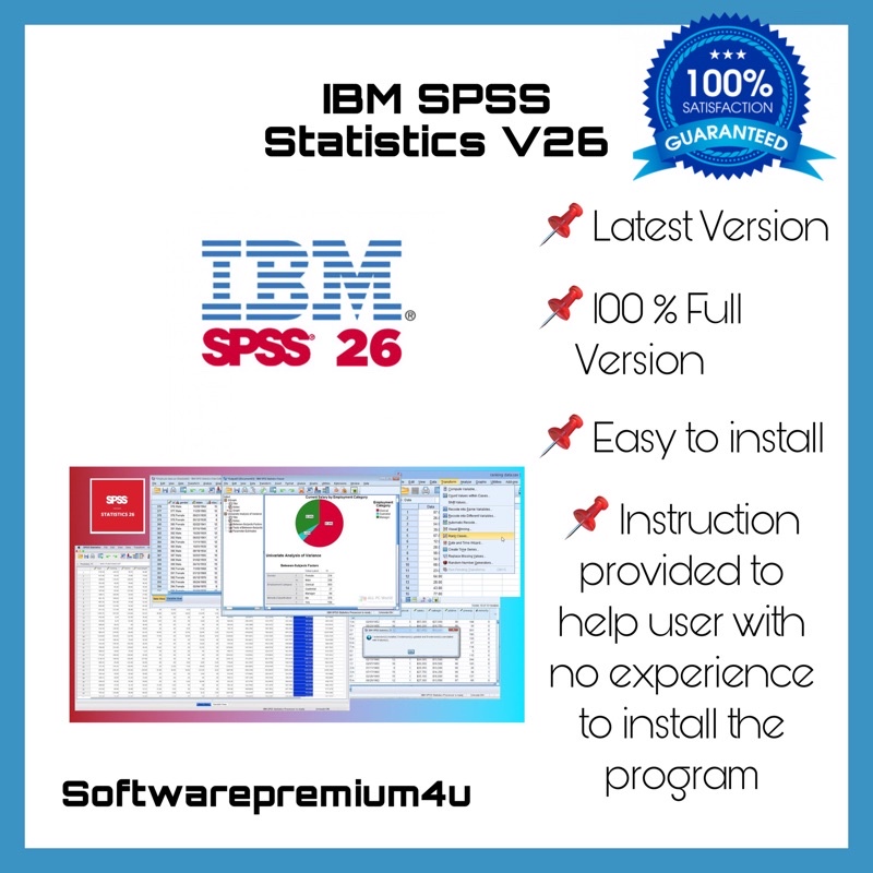 IBM SPSS Statistics 26 | Shopee Malaysia