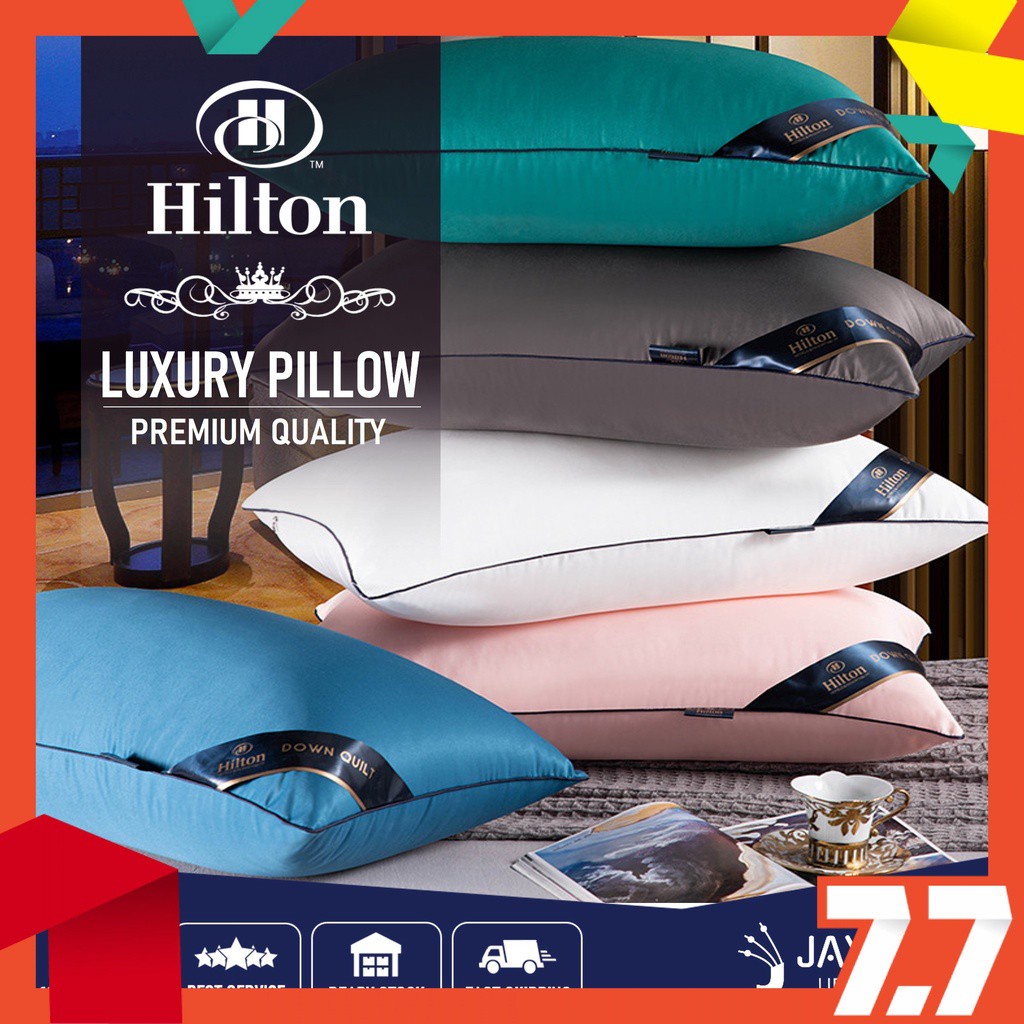 1000G/1KG HILTON PILLOW / 5 STAR HOTEL PILLOW / SLEEPING PILLOW VIRAL