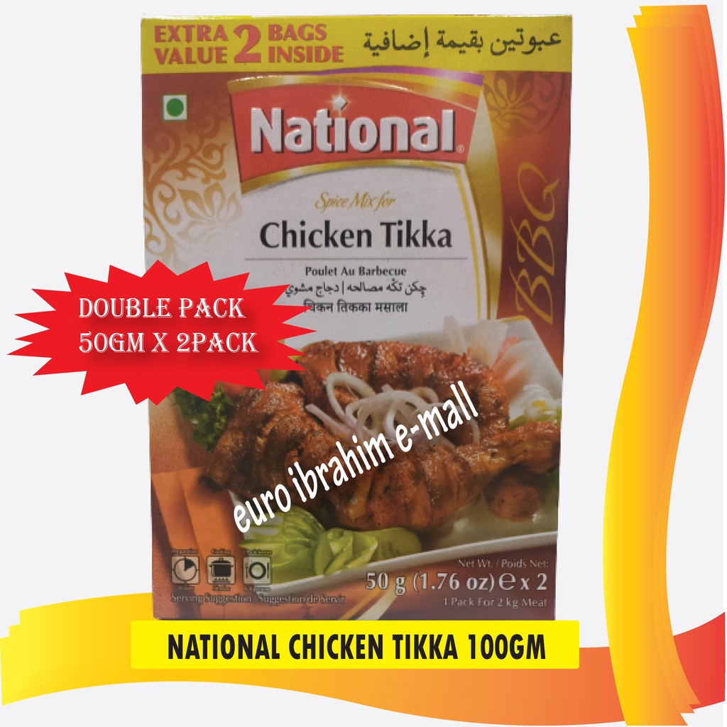 National Chicken Tikka 100g | Shopee Malaysia