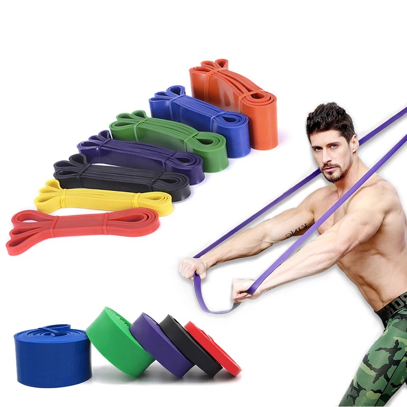 Gym Natural Latex Resistance Band – Elastic Exercise and Yoga Pull-Up Band