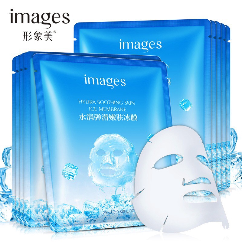 IMAGES Hydra Soothing Skin Ice Moisturizing Facial Mask | Shopee Malaysia