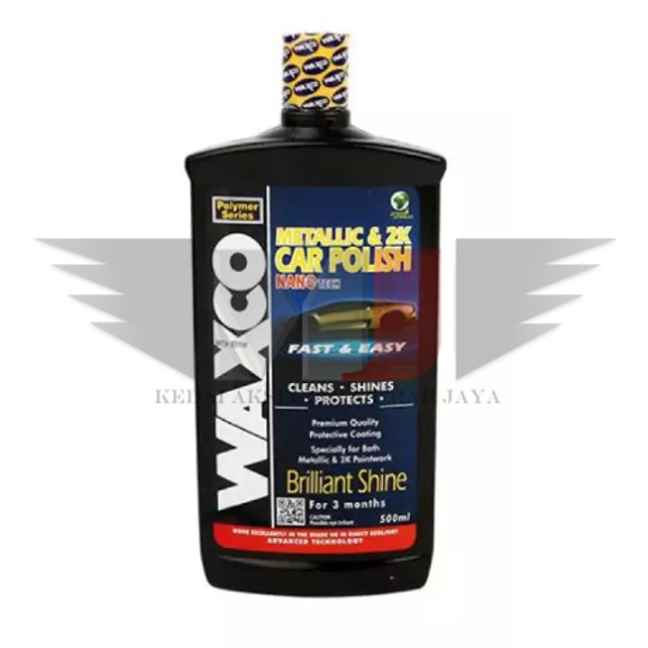 100% ori Waxco Metallic & 2K Car Polish & Wax (500ML ...