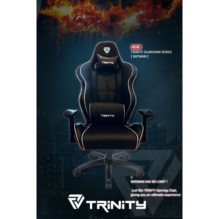 TRINITY Gaming Chair (GUARDIAN Series - BATMAN) | Shopee Malaysia
