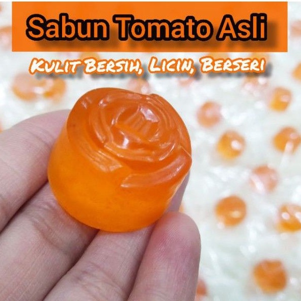 Sabun Tomato Kulit Licin Tanpa Minyak (Harga Borong)