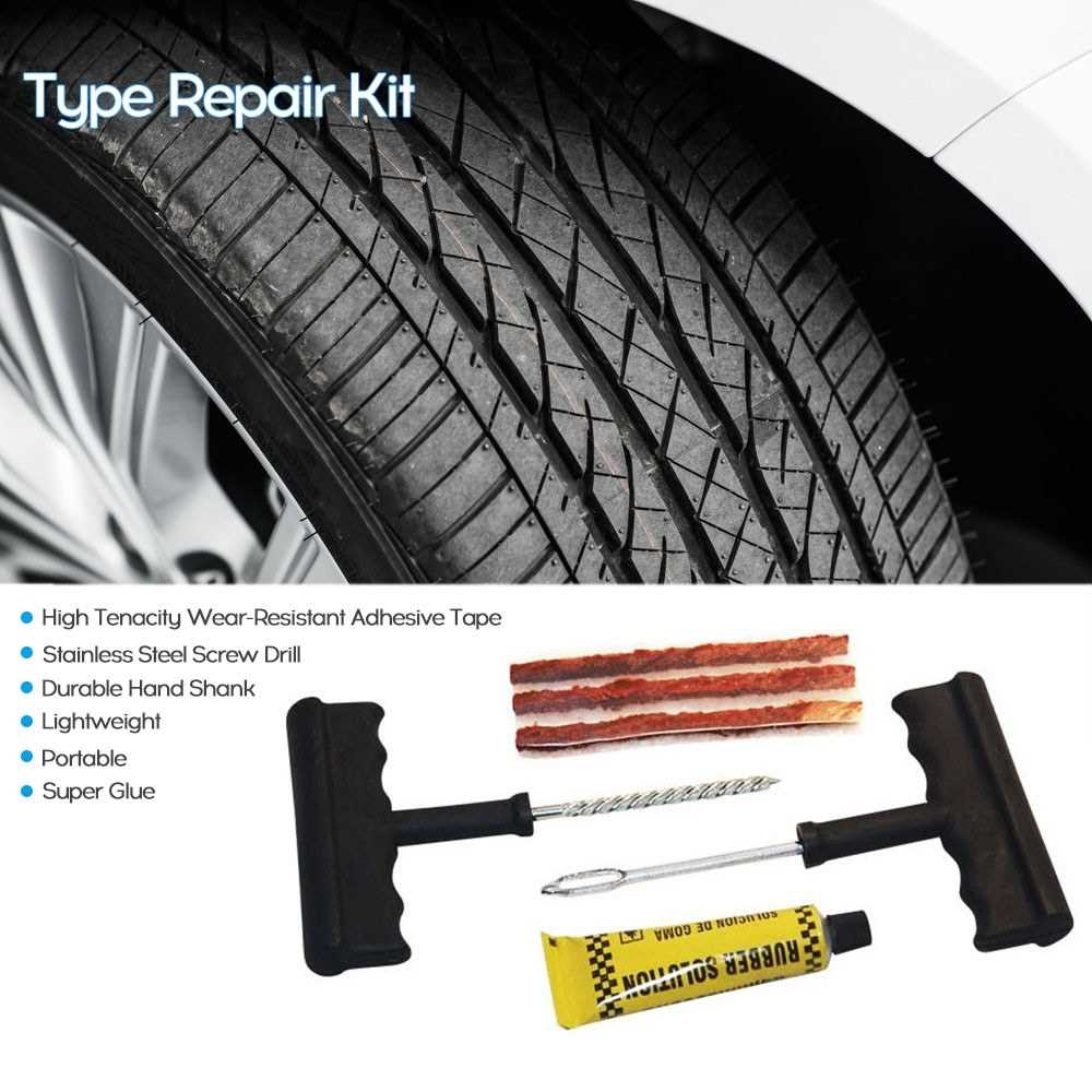 Tools Tire Repair Strip With Glue 