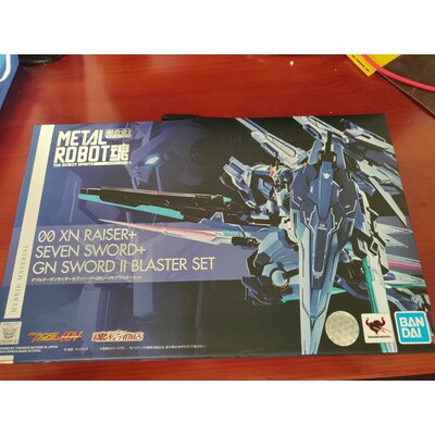 Gundam 00 Raiser Seven Sword Gn Sword Ii Blaster Set Bandai Limited Shopee Malaysia