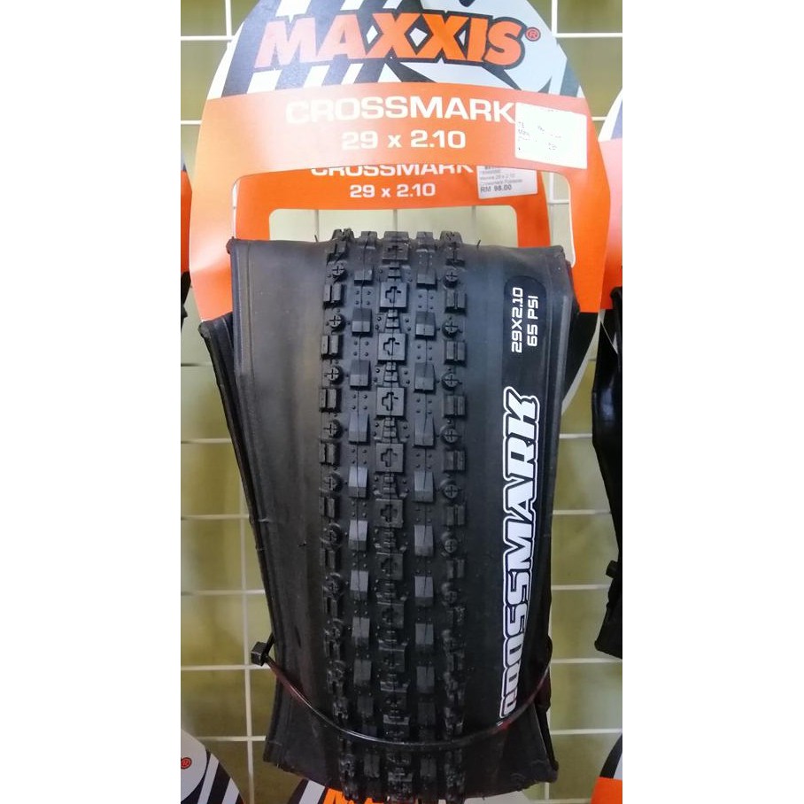 New 2Pcs Maxxis Crossmark MTB Tyres 26/27.5/29 x 2.10/2.25" Mountain Bike Tire 
