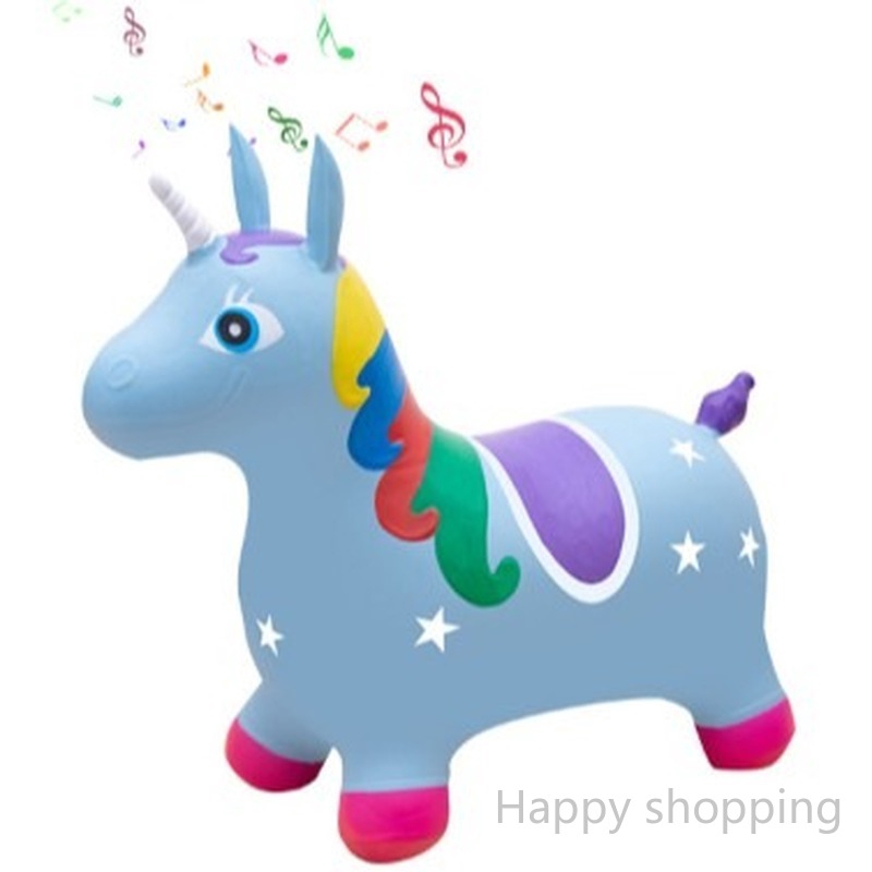 inflatable bouncing horse