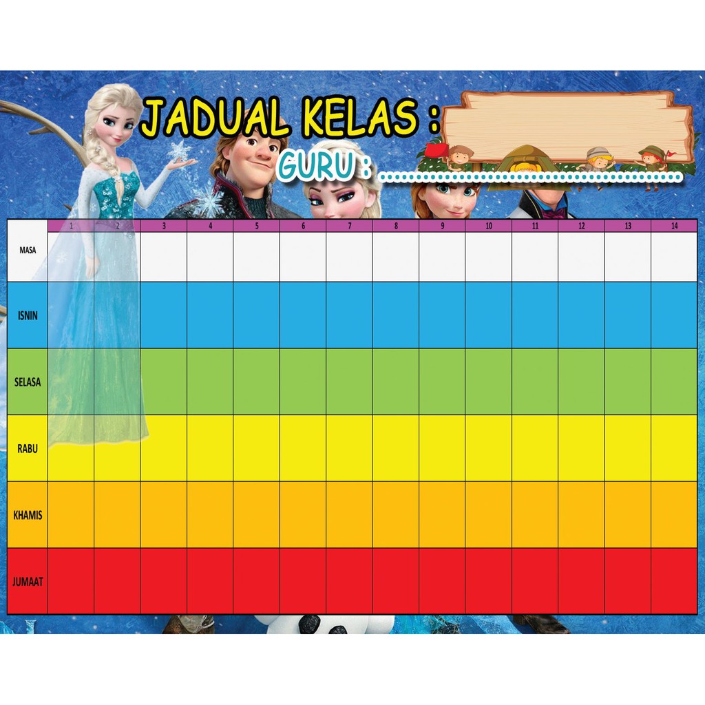 Jadual Waktu Kelas Material Banner Shopee Malaysia