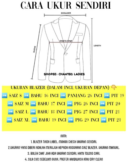 Ukuran pit baju