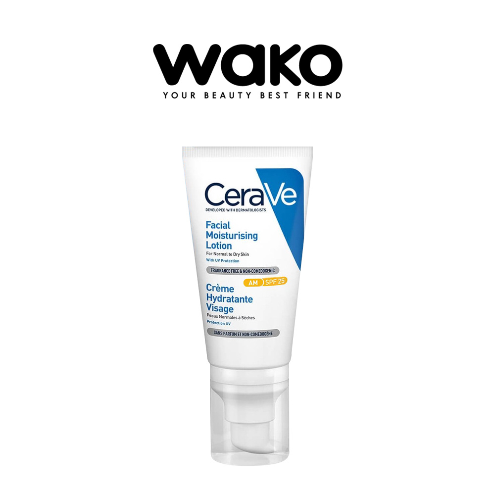 Cerave Facial Moisturising Lotion AM (52ml) SPF 25 For Normal to Dry