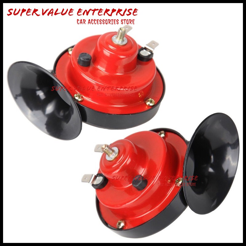 12V Twin Tone Snail Bm Horn Car Horn Horn Kereta 2 PCS Shopee Malaysia