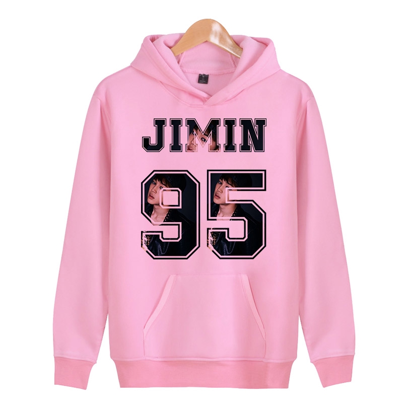 jimin pink hoodie
