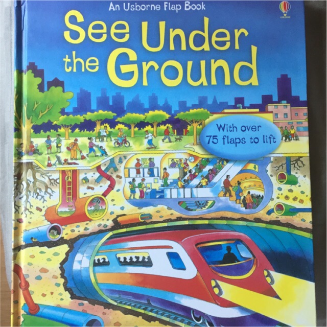 Usborne See Under The Ground Shopee Malaysia