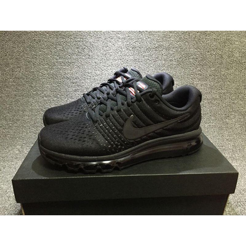 nike air max 2017 triple black
