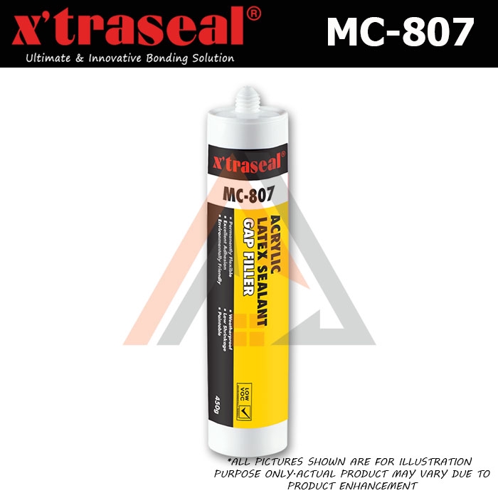 XTRASEAL MC807 Acrylic Latex Sealant Gap Filler (White) Shopee Malaysia