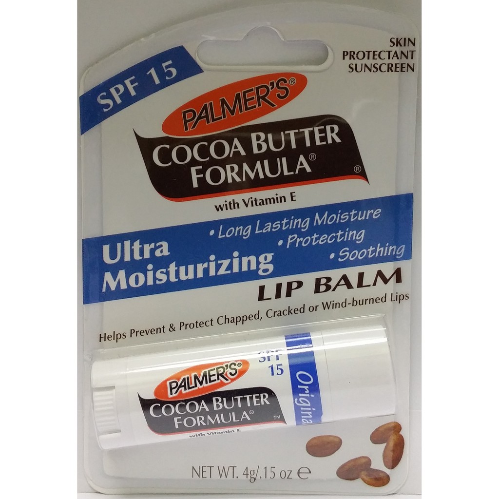 Palmer's Lip Balm Cocoa Butter Formula with Vitamin E SPF 15 (4g) [Exp