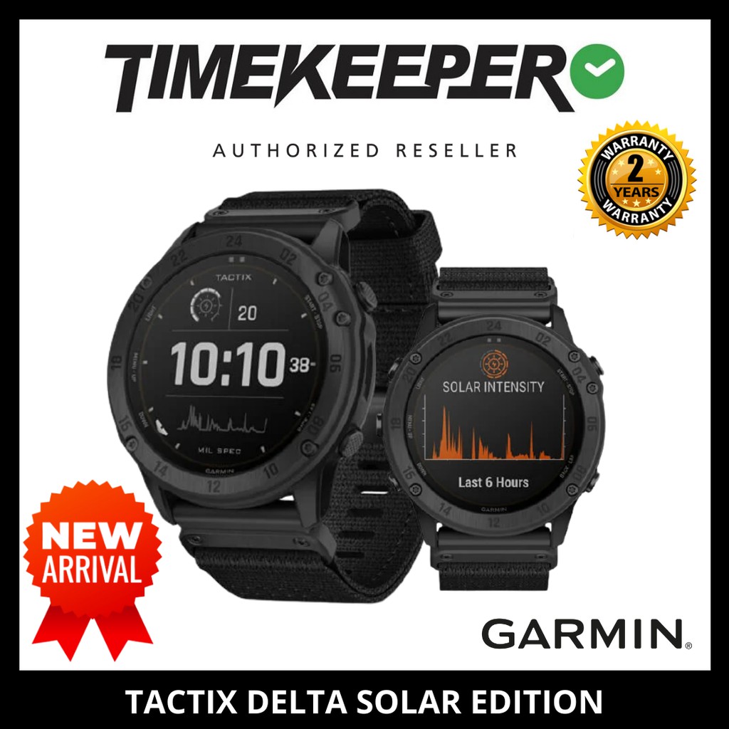 garmin tactix delta solar edition tactical gps watch