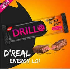 Nabati Drillo Peanut Butter Jelly 12pcs Chocolate Wafer Chocolate Snack P Shopee Malaysia