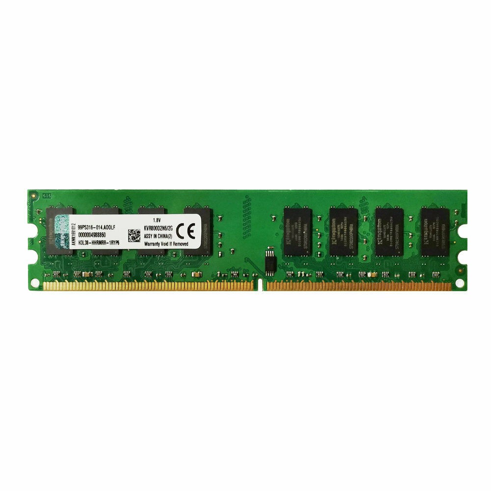 Kingston 2GB DDR2 800MHz PC2-6400 240Pin CL6 DIMM Desktop Memory PC RAM  AD22 | Shopee Malaysia