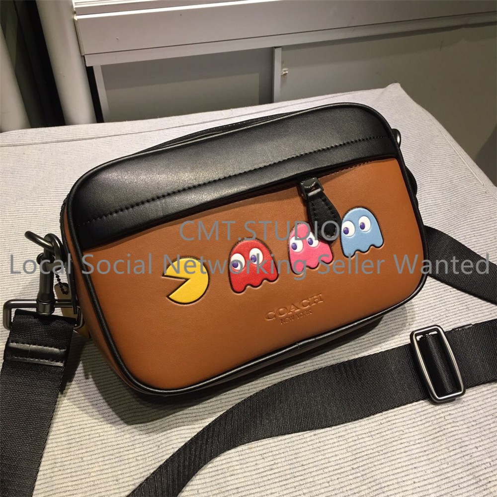 coach pac man purse