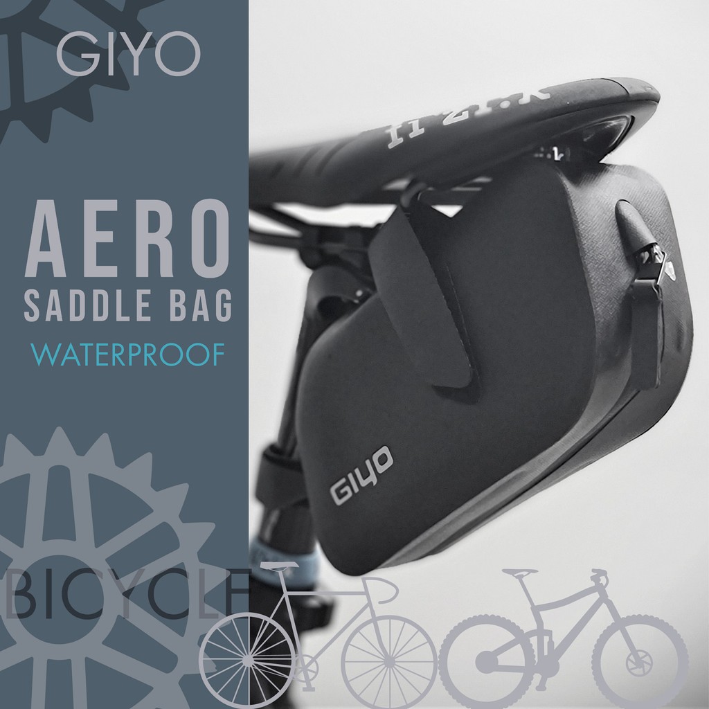 🔥Ready Stock🔥Aero Bicycle Saddle Bag Mountain Bikes Road Bike Saddle