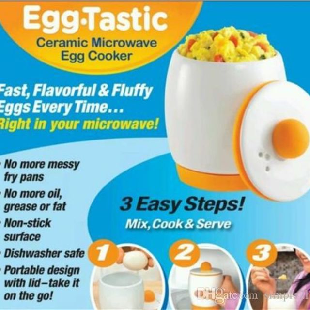 egg tastic microwave egg cooker