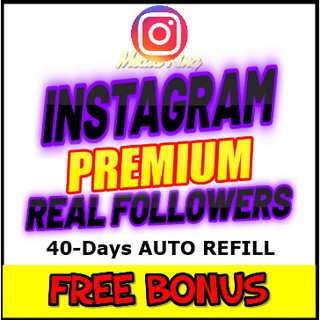 Promo Ig Instagram Followers Real Warranty Cheap Premium Shopee Malaysia