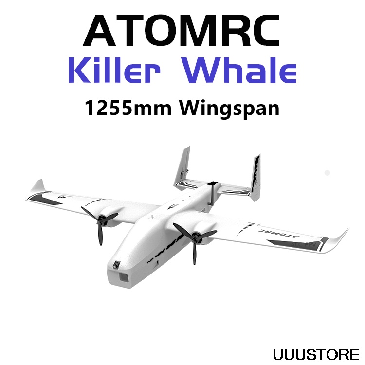 ATOMRC Killer Whale RC Airplane 1255mm Wingspan AIO EPP FPV Plane With