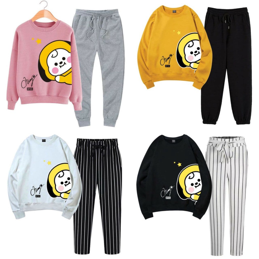 Chimmystar BT21 BTS ABG Children's Suits & Tops 10-15 Years/GC/Contemporary  Teenage Children's Clothing/Children's Clothing/BTS Army Character | Shopee  Malaysia