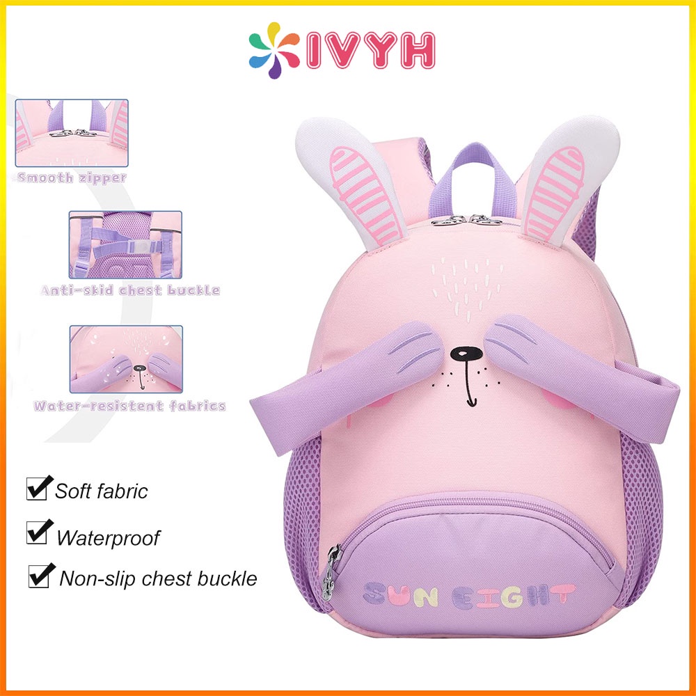 Ivyh Toddler Girls Backpack Kids Backpack for Preschool Kindergarten