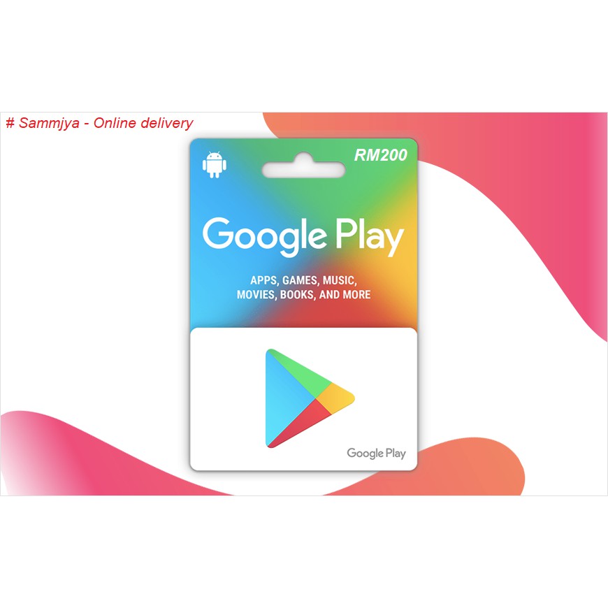 Google Play Gift Code Card Malaysia My Rm0 Shopee Malaysia