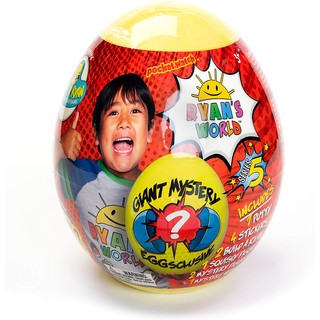 Ryan S World Limited Edition Exclusive Giant Mystery Egg Series 2 White Shopee Malaysia - ryans toy dinosaur hunt roblox