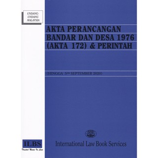 Akta Perancangan Bandar Dan Desa 1976 Akta 172 Perintah Shopee Malaysia