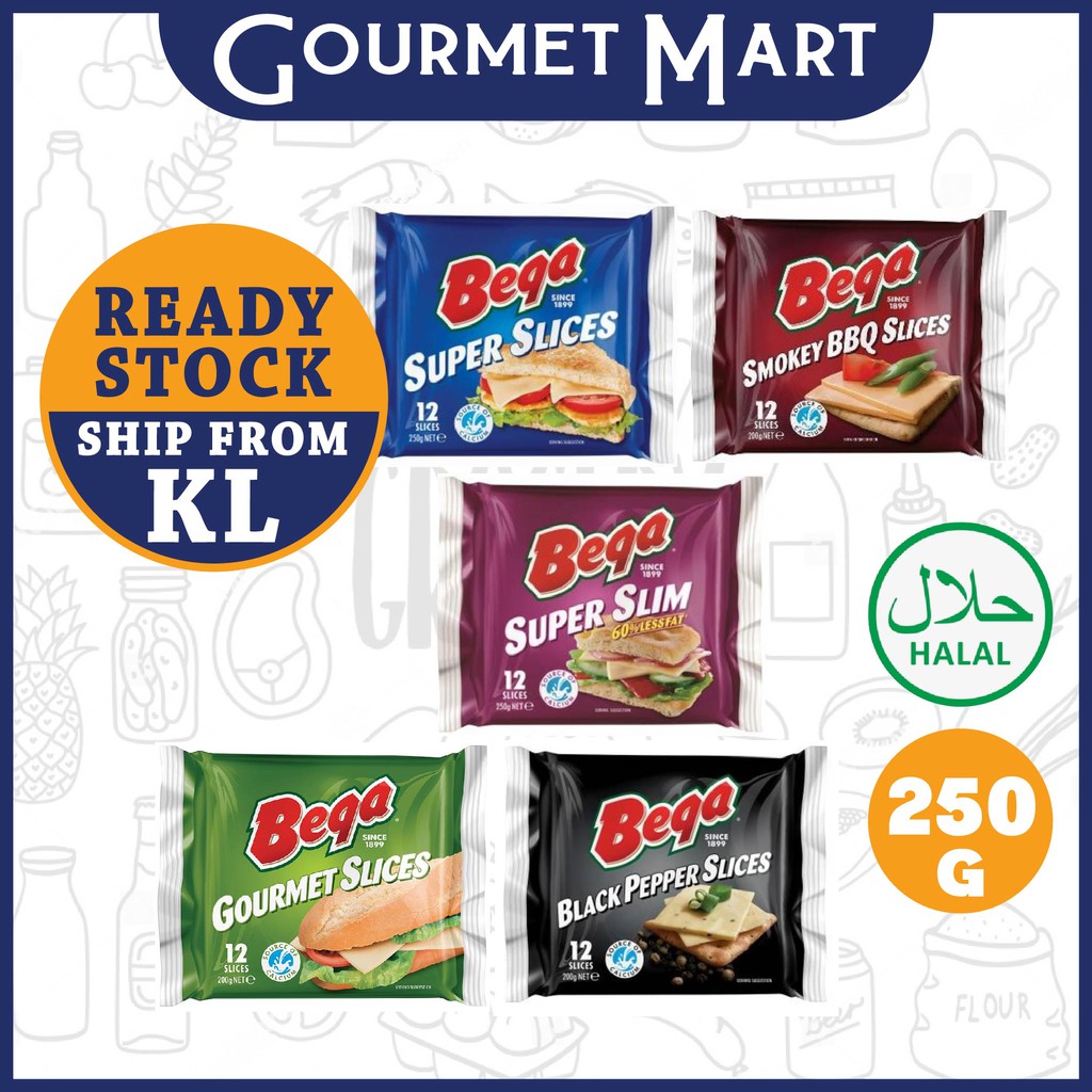 Bega Cheese Slices Collection Halal Shopee Malaysia