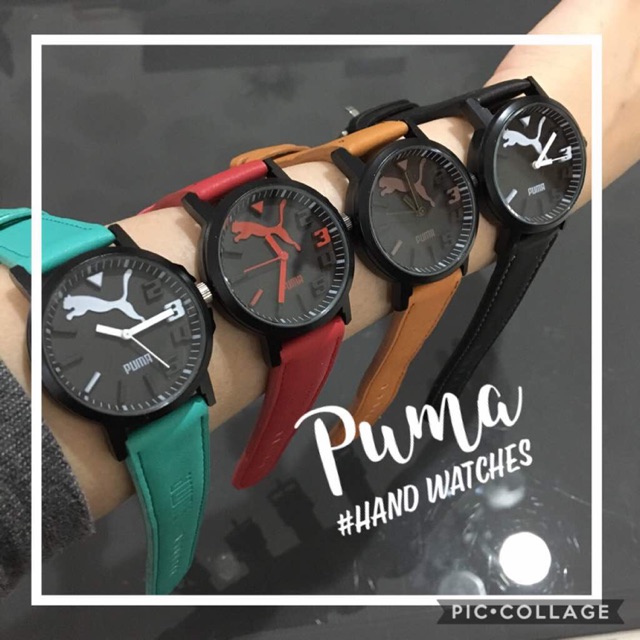 puma hand watch