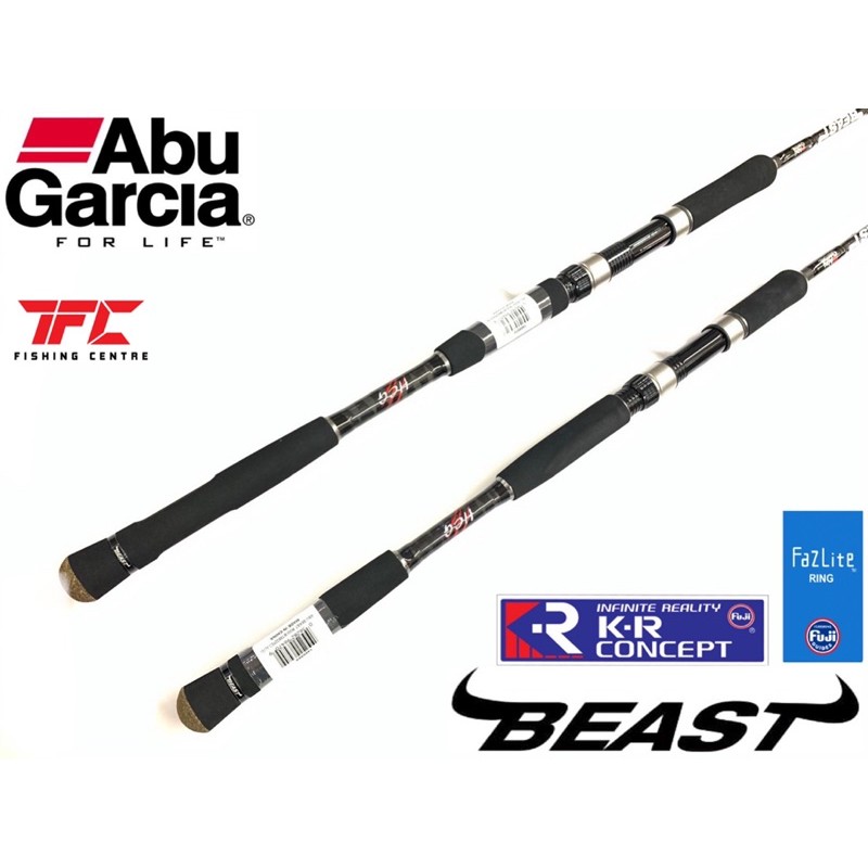 abu garcia beast travel rod