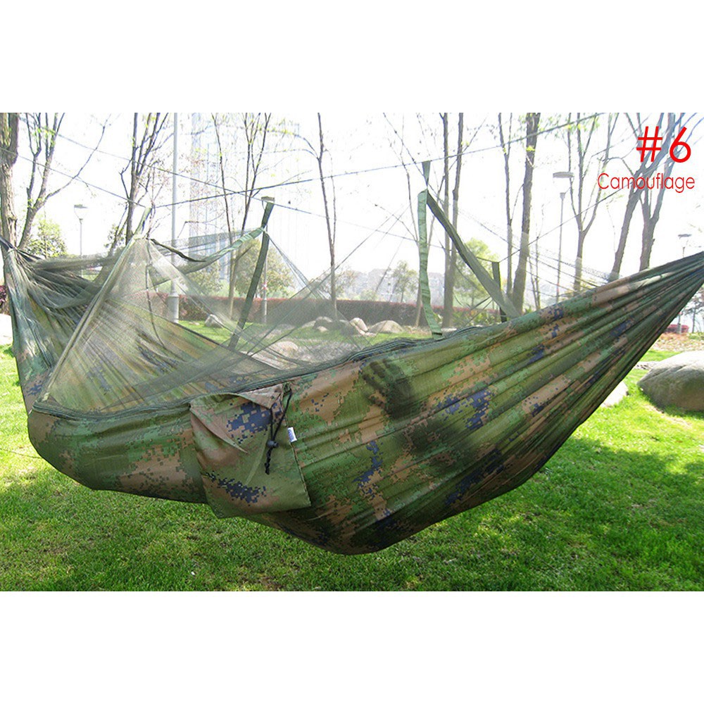 Portable Single-person Mosquito Net Hammock Hanging Bed ...