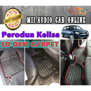 5D Carpet Floor Mat Perodua Viva  Shopee Malaysia