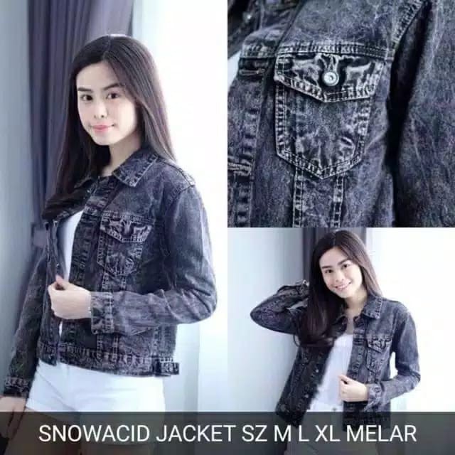 jaket snow black